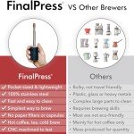 FinalPress Portable Stainless Steel Coffee Maker
