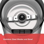 Black+Decker Stainless Steel Coffee Grinder, 2/3 Cups