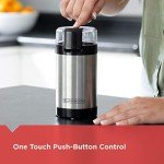 Black+Decker Stainless Steel Coffee Grinder, 2/3 Cups