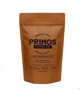 Primos Medium Roast French Press Coffee, 12 oz