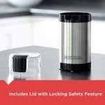 Black+Decker Stainless Steel Coffee Grinder, 2/3 Cups