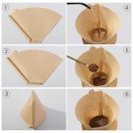 200 Count Unbleached Cone Coffee Filters #2
