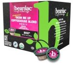 Beaniac Organic Medium Roast Coffee Pods, 30 Count