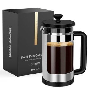 RAINBEAN 12oz Mini French Coffee Press