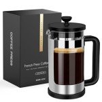 RAINBEAN 12oz Mini French Coffee Press
