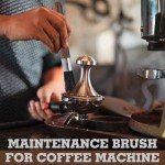 Coffee Grinder Cleaning Brush with Boar Bristles