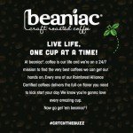 Beaniac Organic Medium Roast Coffee Pods, 30 Count
