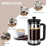 RAINBEAN 12oz Mini French Coffee Press