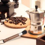 Coffee Grinder Cleaning Brush with Boar Bristles