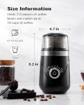 Adjustable Electric Coffee and Spice Grinder