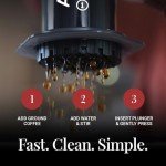 Portable AeroPress Coffee Maker for Espresso Enjoyment