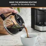 KRUPS Compact 5-Cup Coffee Maker with Stainless Steel