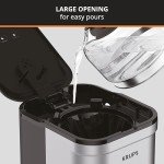 KRUPS Compact 5-Cup Coffee Maker with Stainless Steel