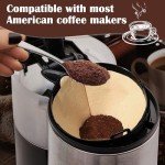 100 Count #4 Natural Cone Coffee Filters