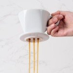 Husfunov Ceramic Pour Over Coffee Maker - White
