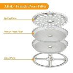 French Press Replacement Parts Stainless Steel Set
