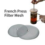 4 Pack French Press Replacement Filter Screens