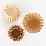 Velloray 1-4 Cup Unbleached Coffee Filters, 100 Count