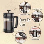600ml French Press Coffee & Tea Maker