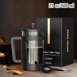 600ml French Press Coffee & Tea Maker
