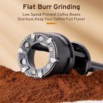 Electric Coffee Grinder for 2-12 Cups, Adjustable 14 Settings