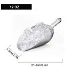 Ice Cube Endurance Cast Aluminum Kitchen Scoop Set