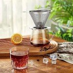 Reusable Pour Over Coffee Dripper for 1-2 Cups