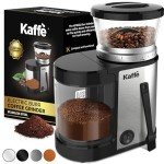 Kaffe Electric Burr Coffee Grinder with Coarseness Settings