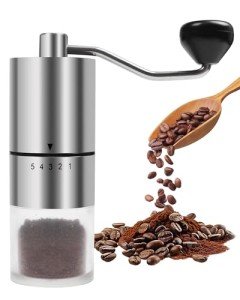 Matrjestice Manual Coffee Grinder with Adjustable Settings