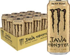 Java Monster Mean Bean Coffee Energy Drink - 12 Pack