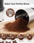 One Touch Electric Coffee Grinder with Steel Bowl