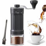 EZLucky Manual Coffee Grinder with 40 Adjustments
