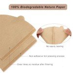 Adove Size 02 Cone Coffee Filters, 100 Count