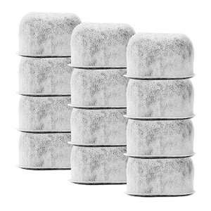 12-Pack Charcoal Water Filters for Braun Coffee Makers