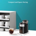 Wancle Coffee Grinder with 28 Grind Settings