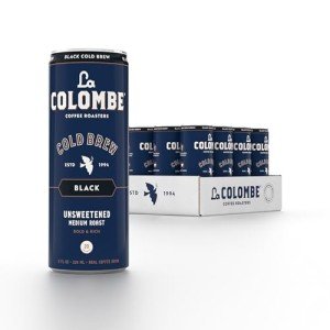 La Colombe Cold Brew Black Coffee, 11 fl oz Cans