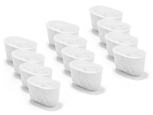 12 Nispira Charcoal Filters for 14-Cup Coffee Makers