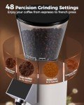 Tuni G1 Burr Coffee Grinder with Timer & Settings