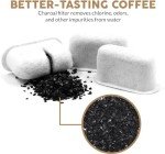 12 Nispira Charcoal Filters for 14-Cup Coffee Makers