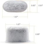 12 Nispira Charcoal Filters for 14-Cup Coffee Makers