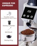 Tuni G1 Burr Coffee Grinder with Timer & Settings