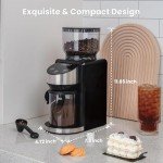 Gevi Adjustable Burr Coffee Grinder