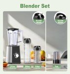 Personal Smoothie Blender with To-Go Cups