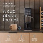 Chefman Caffeinator Single Serve Coffee Maker - Midnight