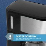 Elite Gourmet 5-Cup Brew & Drip Coffee Maker