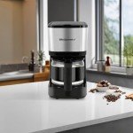 Elite Gourmet 5-Cup Brew & Drip Coffee Maker