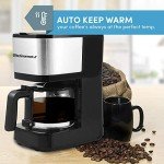 Elite Gourmet 5-Cup Brew & Drip Coffee Maker