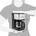 Elite Gourmet 5-Cup Brew & Drip Coffee Maker