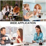 Compact Mini French Press Coffee Maker - 12oz