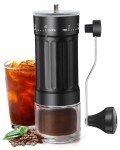 Adjustable Manual Coffee Grinder for Espresso & Travel